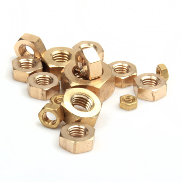 304 Nuts Stainless Steel DIN 934 HEX, cermin bebas karat dipoles Kacang paku keling karbon berlapis, pengolahan air Metrik Bersertifikat: Pengencang berkualitas tinggi untuk aplikasi yang tahan lama
