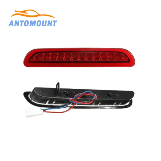 Uda Car LED Red High Mount Stop Lamp Rear Tail Brake Light for Toyota Hiace 2005-2013