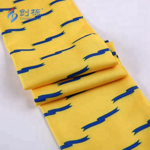 High quality 100% knitted polyester football scarf