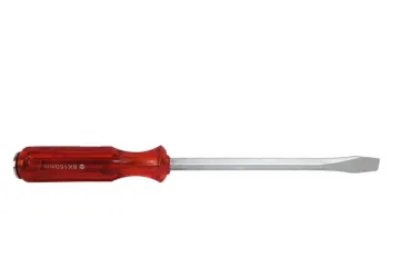 Red crystal handle carbon steel with a screwdriver