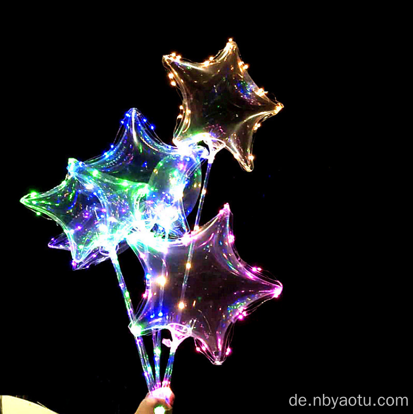LED BOBO Bubble Party Ballon Lichter