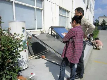 Interma Split pressurized solar water heater system with SRCC and Sola