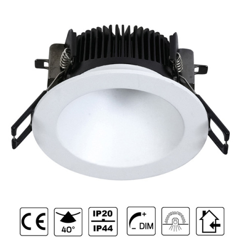 Anti Glare Downlights Recessed wall lights with smart clip Manufactory