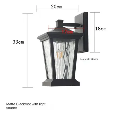 LED Outdoor Wall Lights for Villa Courtyard & Community Entrance Waterproof Exterior Lighting