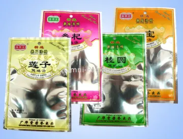 Pet / Pe Laminated Hang Hole Medical Packaging Bags , Herbal Medicine Pouch