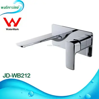 JD-WB212 Watermark Chrome brass hidden in wall basin mixer