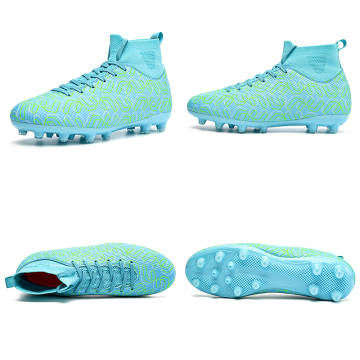 Custom Professional Turf Futsal Soccer Shoes for Men - High Quality, Affordable Leather Indoor Football Shoes