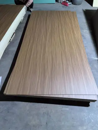 WPC Wall Panels and Foam Boards with Bamboo Charcoal Wood Veneer