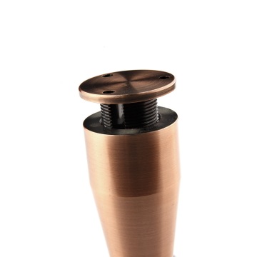 Fashion rose gold power furniture legs For Sofa