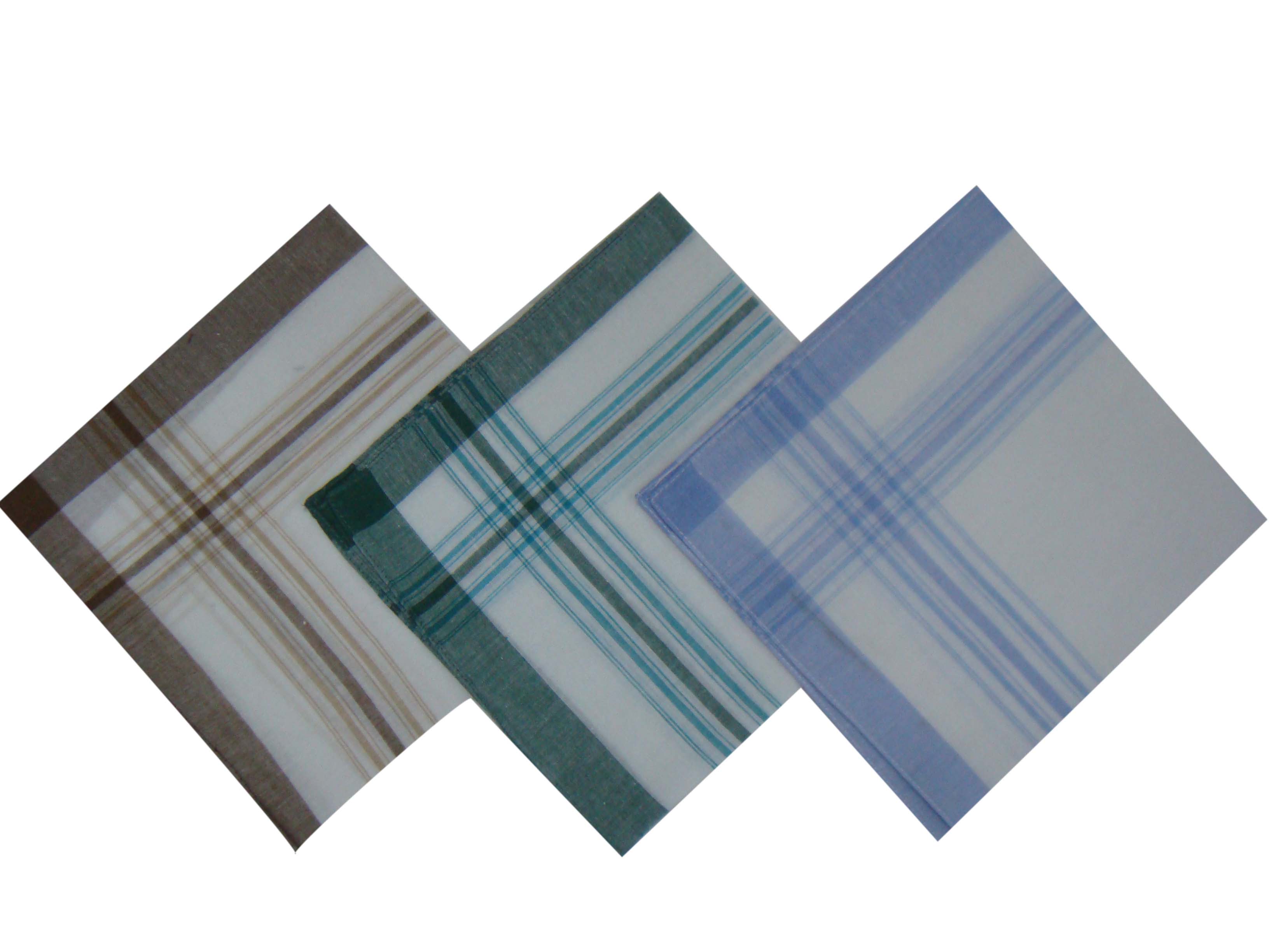 100% Cotton Jacquard Woven Mens Handkerchief