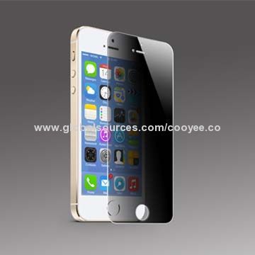 0.33mm 9H Anti-scratch Privacy Tempered Glass Screen Protector for iPhone 5/5s