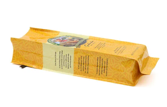 Eco-friendly Gusset Tea Packaging Bags With Gravure Printing