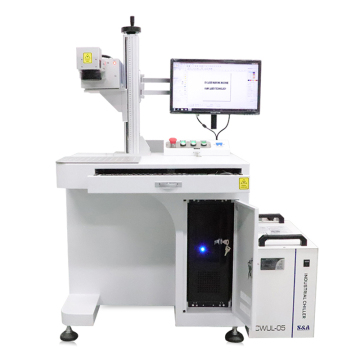 Mini Small Size Desktop Air Cooling UV Laser Marking Etching Machine
