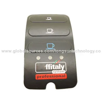 Coffee Machine Backlight Keypad, Silicone