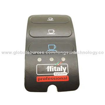 Coffee Machine Backlight Keypad, Silicone