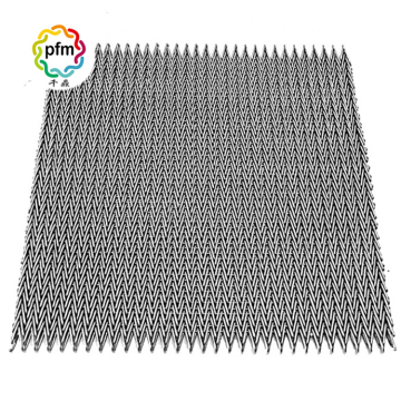 Customizable Heat-Resistant Stainless Steel Herringbone Conveyor Belt for Food Transportation