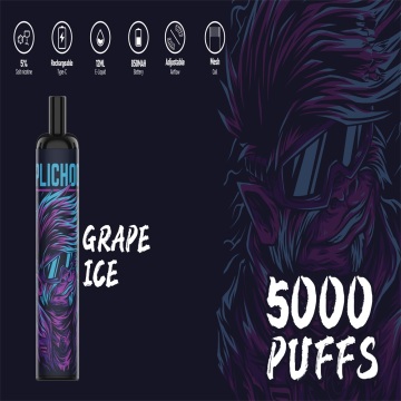 Одноразовый вейп -бар хорошие ароматы 5000puffs