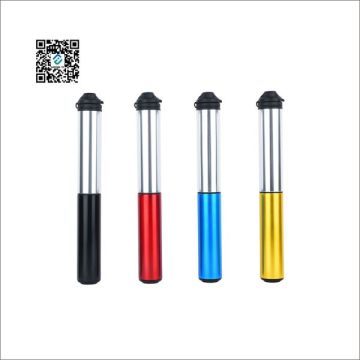 Portable CNC machined aluminum mini bicycle air pumps with inner hose