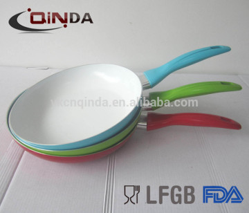 Aluminum chinese wok range 3 pcs aluminum fry pan