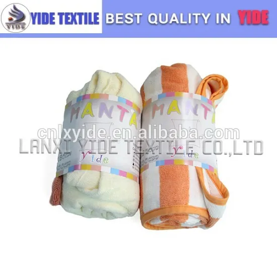 Zhejiang factory wholesale best plush blankets cozy baby blankets