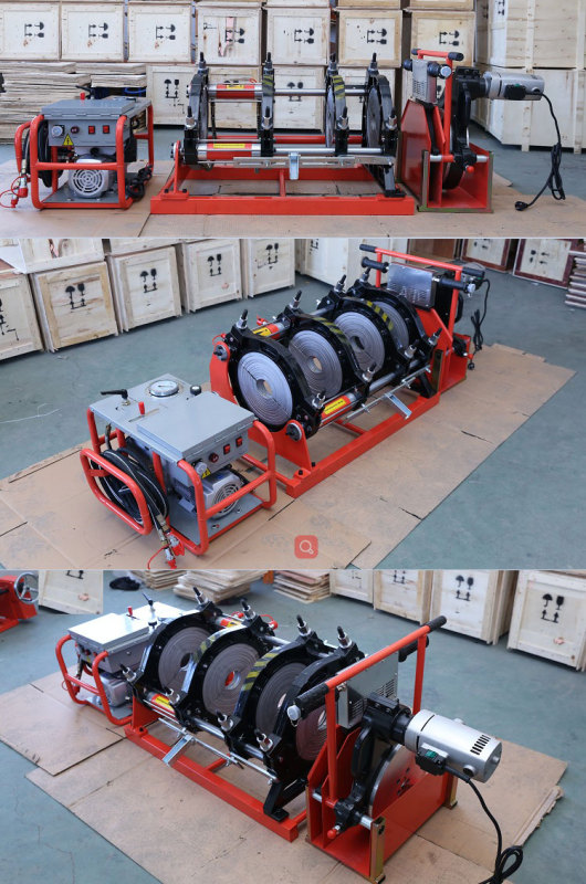 Hydraulic Butt Fusion Welding Machine for PE and HDPE Pipes (90-315mm)