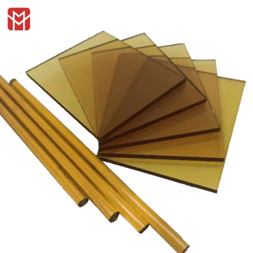 Diámetro personalizado de 0.5-3 pulgadas de polietherimida negra (Ultem) Varedes: varillas redondas PEI de alta calidad del fabricante experto