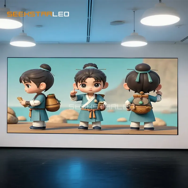 COB P1.25 16:9 Full Color LED Display for Conference and Security Rooms