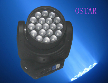 LED Moving Wash Zoom Light with 19*15W RGBW 4 in 1