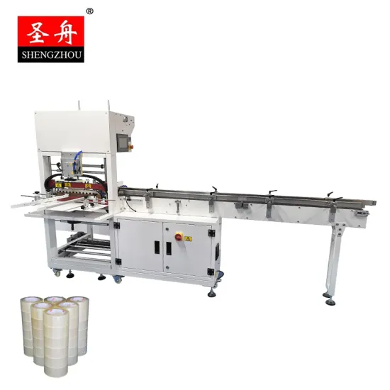 POF Film Sealing, Cutting, and Shrinking Tunnel Machine