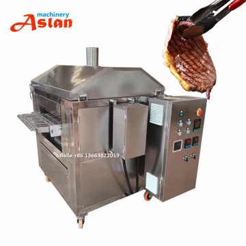 High Speed 4000pcs/h Burger Patty Grill with Panini Sandwich Marker and Sirloin Steak Oven