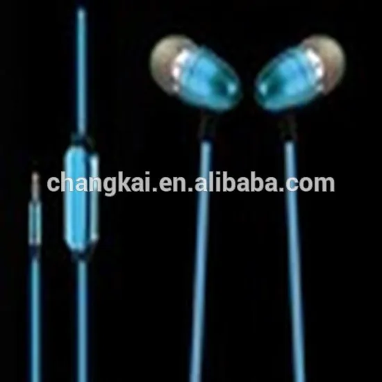 Flashing Light 3.5mm Connectors Earphone Wire Glowing