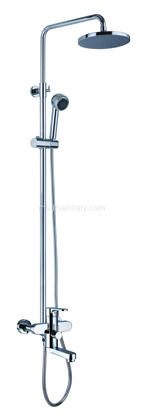 Pemegang Single Modern Brass Chromed Chromed Shower Faucet