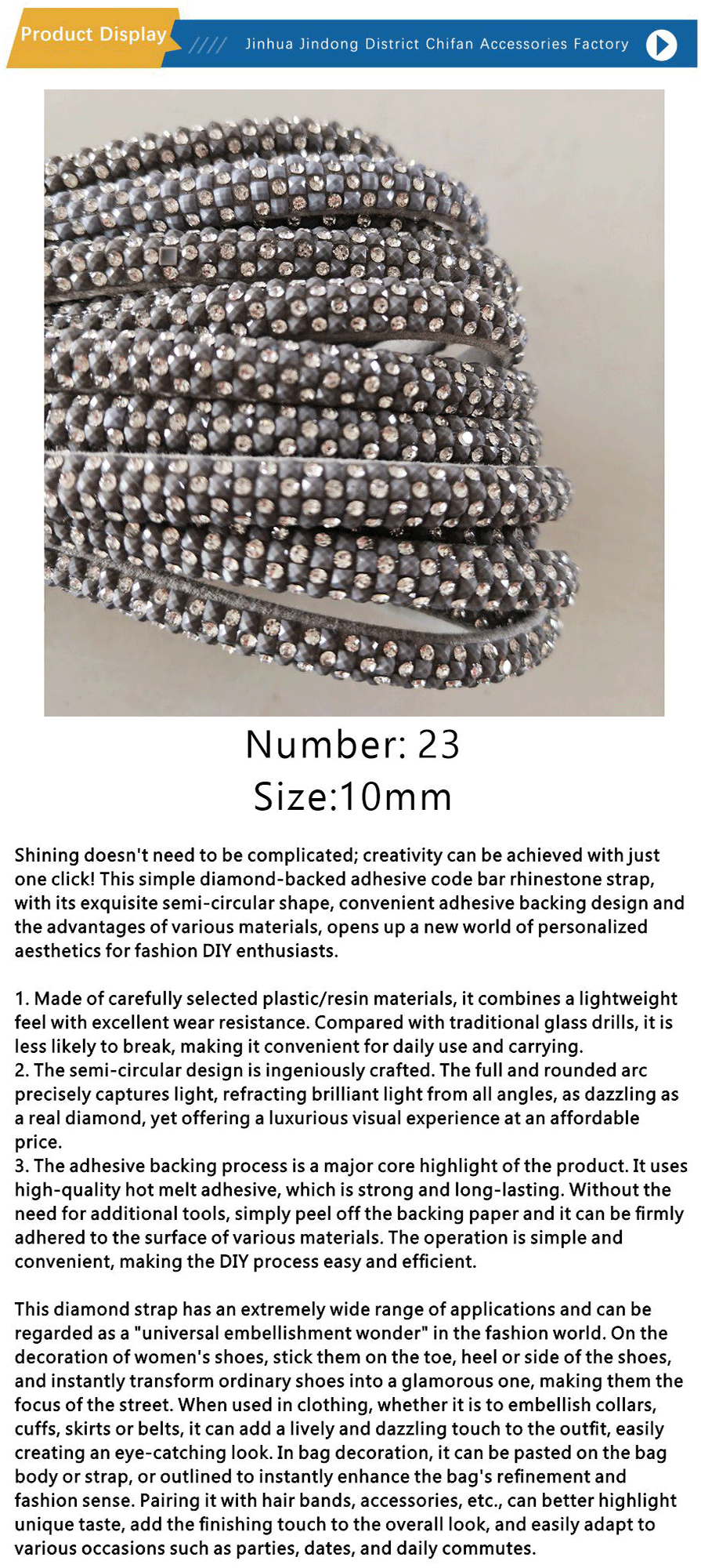 Jewelry accessories-xiangqing1-CF022