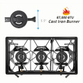 CSA Certificate Portable Gas Three Burner spis