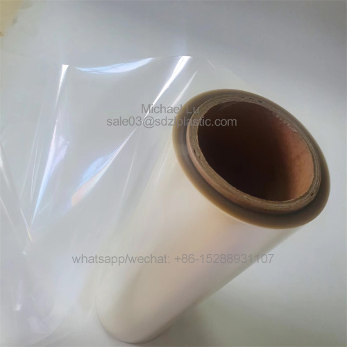 polylactic acid highly permeable degradable heat shrink film