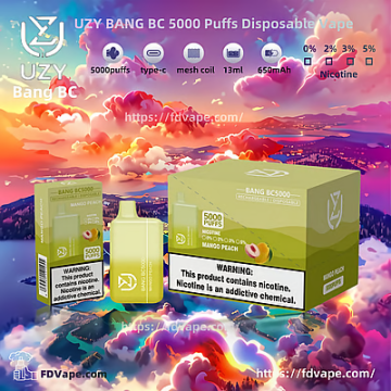 Original UZY BANG BC5K Puffs Vape Germany