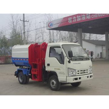 FOTON Self Cargando y descargando el camión de basura