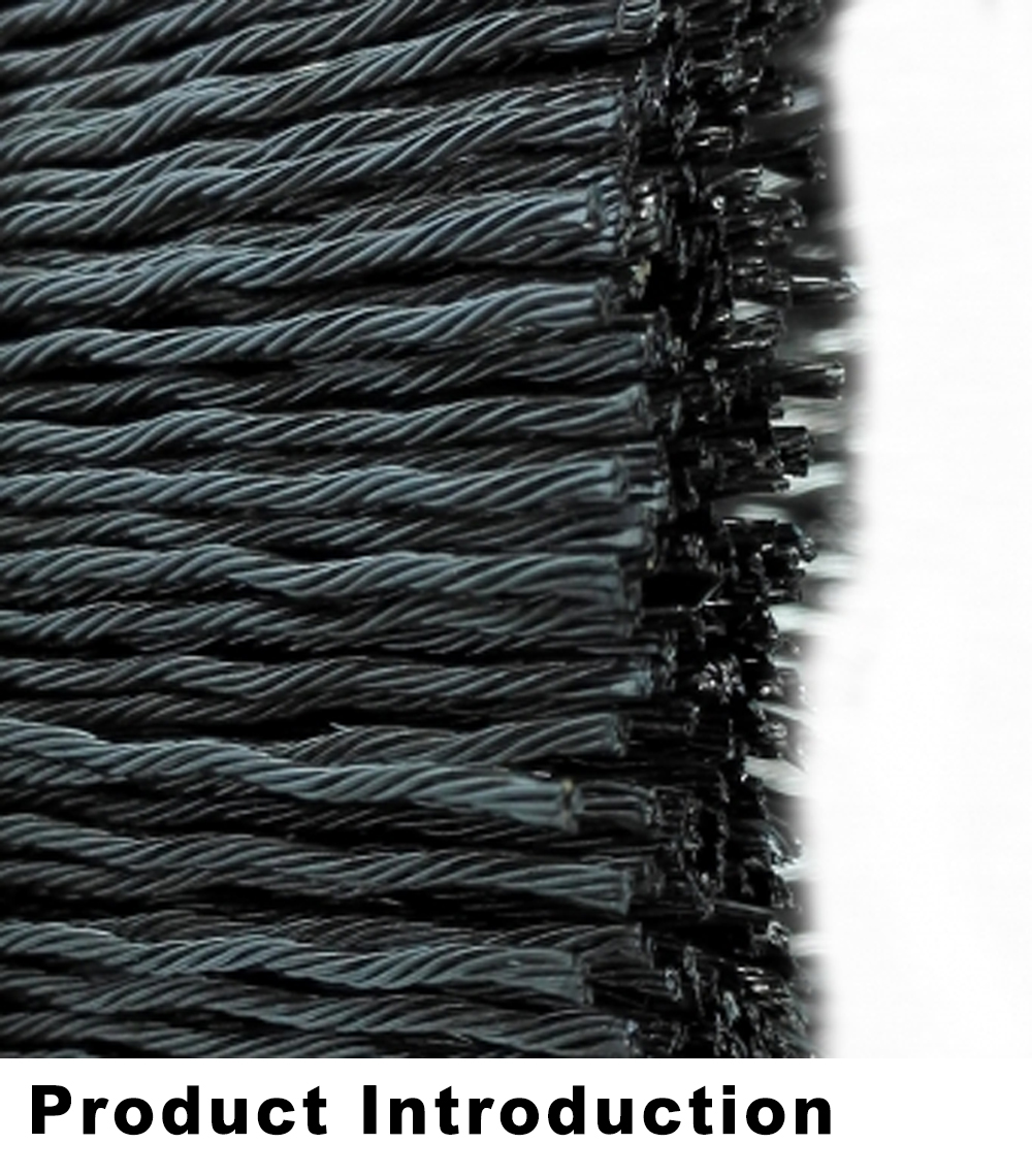 SUS304 Stainless steel Rope for deburring brush x