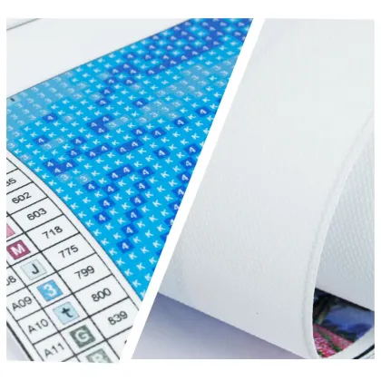 Sunflower Diamond Embroidery Kit with Ceramic Vase