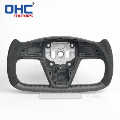 Yoke Steering Wheel, Heated Leather for Tesla Model S 2021-2022