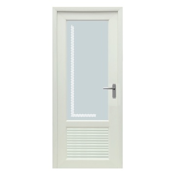 लिविंगरूम के लिए upvc लकड़ी का दरवाजा