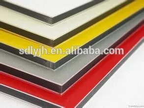 Advanced Construction Materials/ PVDF/PE Coated ACP ACM Price/Exterior Wall Aluminum Composite Panels