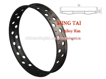 alloy anodized fat snow rims with double layers,new