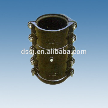 PVC body pipe repair clamp for PVC fitting and pipeline/black color