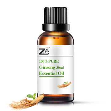 Óleo de ginseng natural 100% puro, óleo de cabelo ginseng