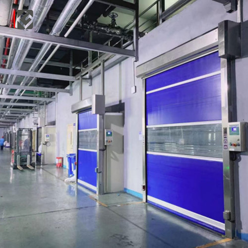Промышленная высокоскоростная дверная система из ПВХ