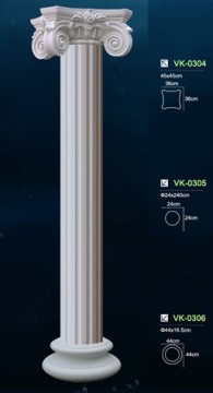 Granite G664 High Strength Decorative Grc Roman Pillar, Column