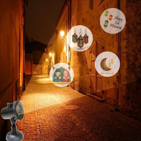 Newest Muslim Islam Ramadan Moon LED Light for Indoor/Outdoor