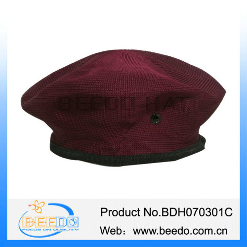 Three Colours Black British Army Beret For Unisex, High Quality Three Colours Black British Army