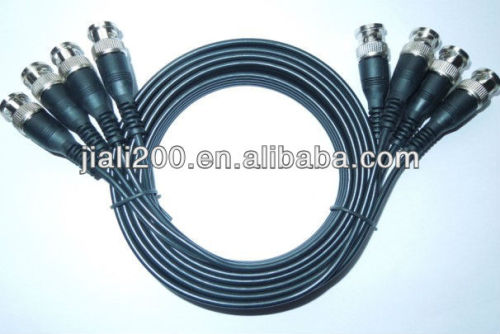 10ft 4BNC to 4BNC suitable for cctv cable,Black